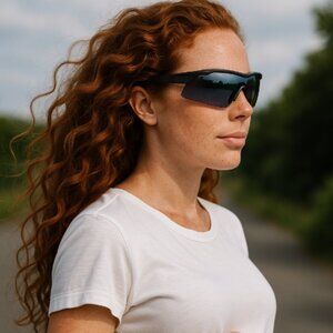 Stella McCartney Designer Sunglasses SC0152S-006 Brown Blue Italy w/Case